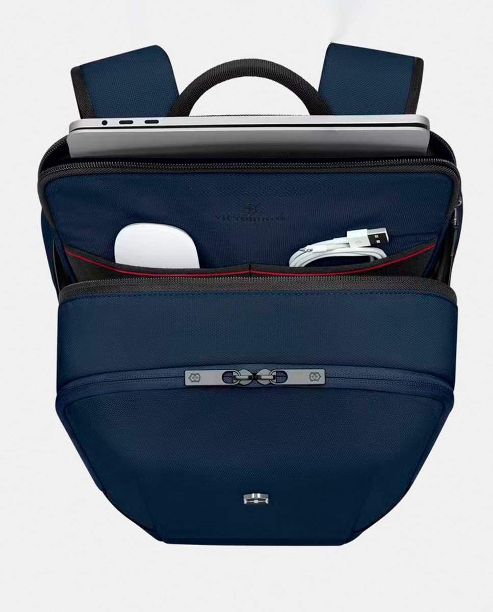 Mochila Pequena 20 Litros de Poliéster Compact Azul-12