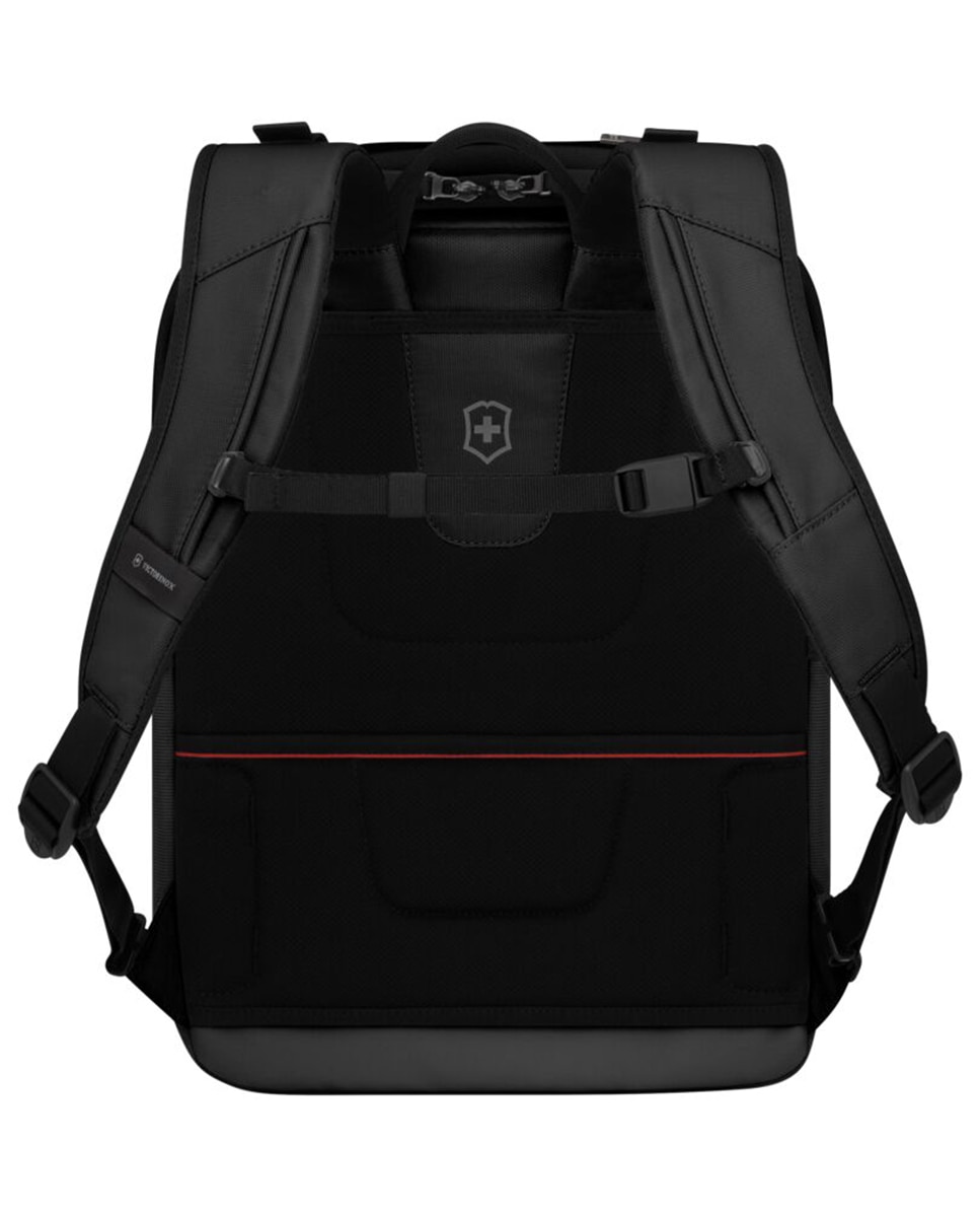 Mochila Média 22 Litros de Poliéster Commuter Preto-3