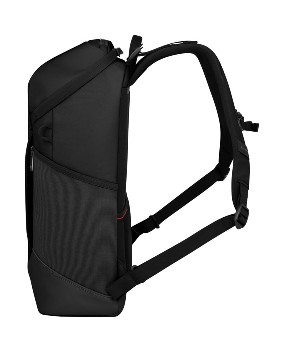 Mochila Média 22 Litros de Poliéster Commuter Preto-4