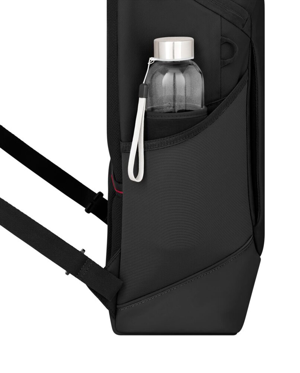 Mochila Média 22 Litros de Poliéster Commuter Preto-8
