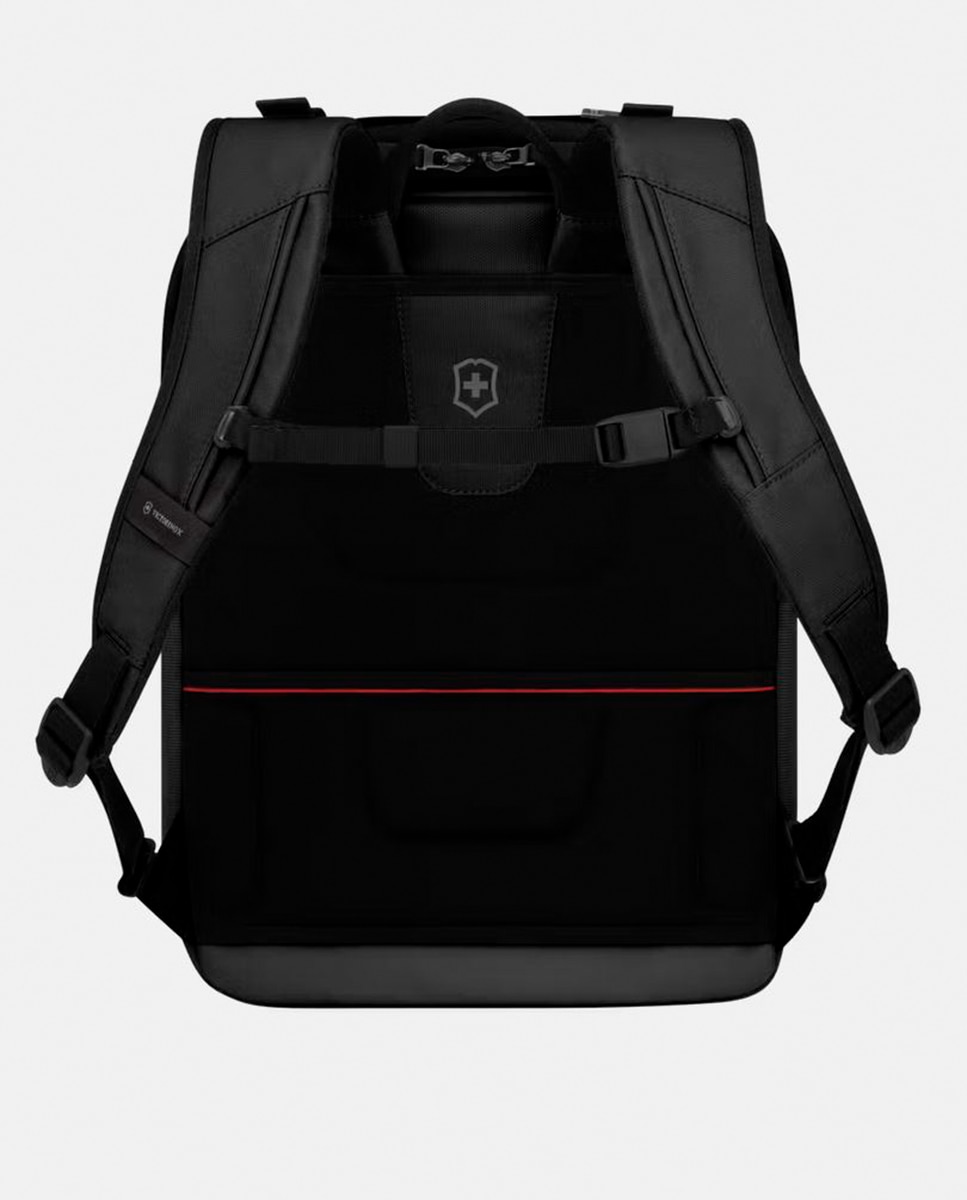 Mochila Média 22 Litros de Poliéster Commuter Preto-11