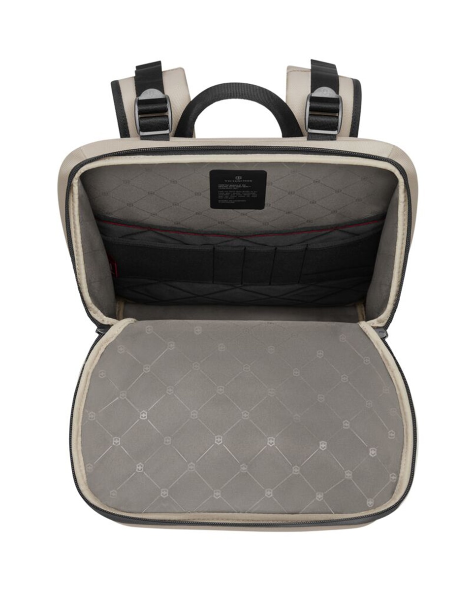 Mochila Média 22 Litros de Poliéster Commuter Branco-5