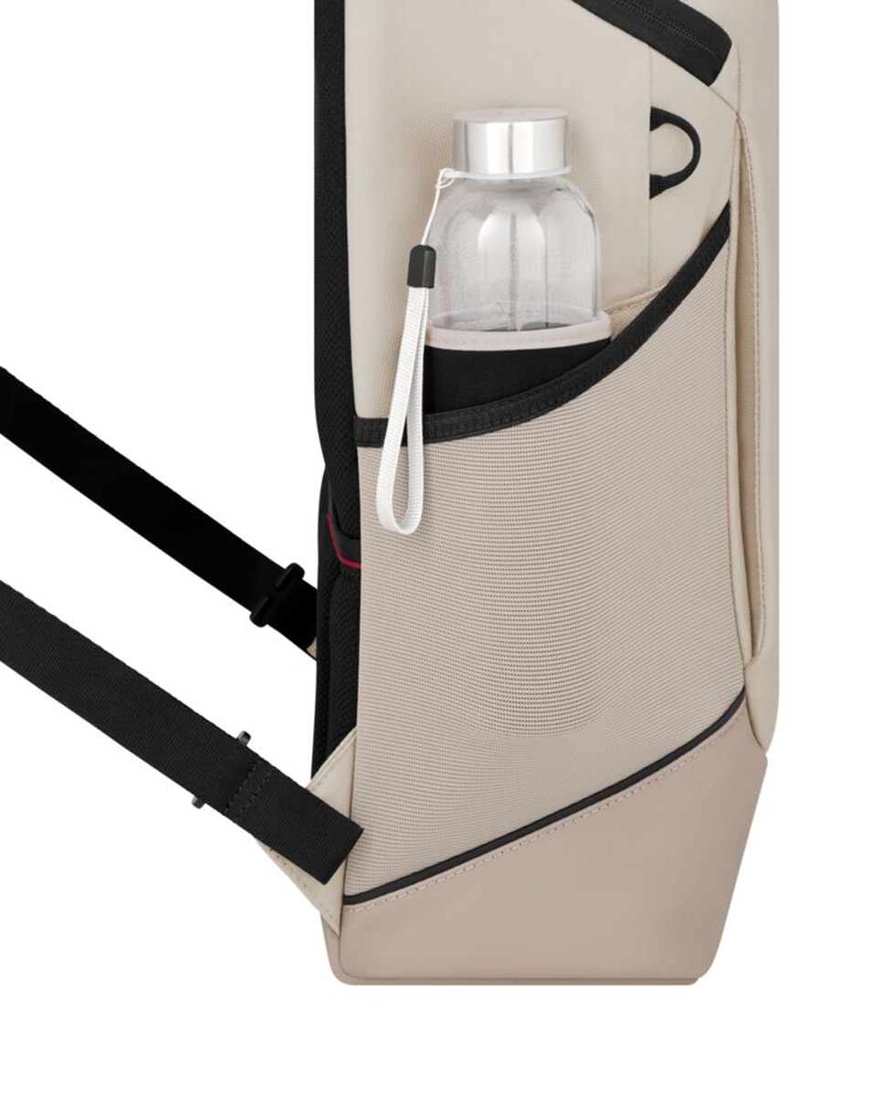 Mochila Média 22 Litros de Poliéster Commuter Branco-7