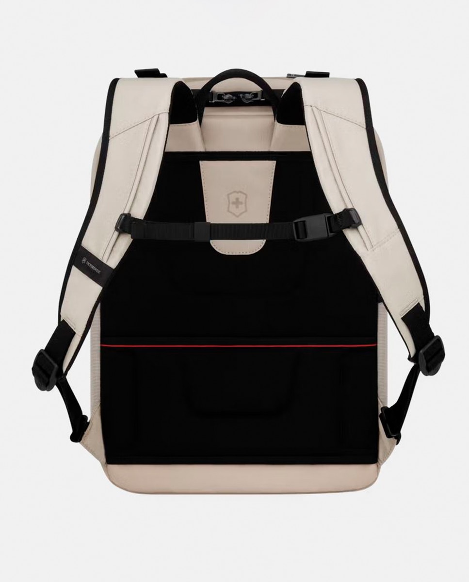 Mochila Média 22 Litros de Poliéster Commuter Branco-10