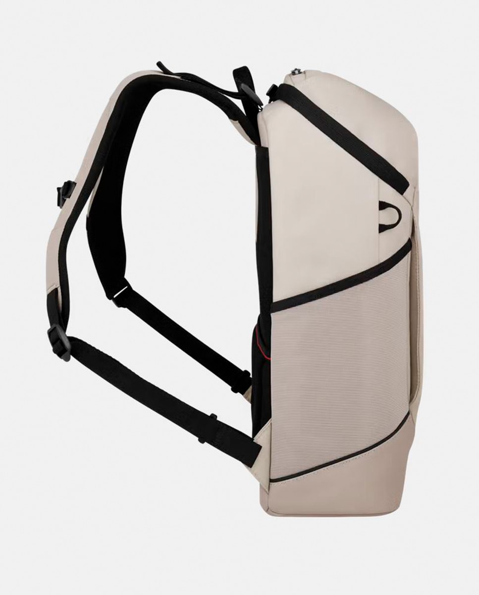 Mochila Média 22 Litros de Poliéster Commuter Branco-12