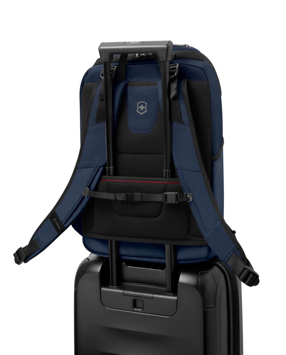 Mochila Média 22 Litros de Poliéster Commuter Azul-2