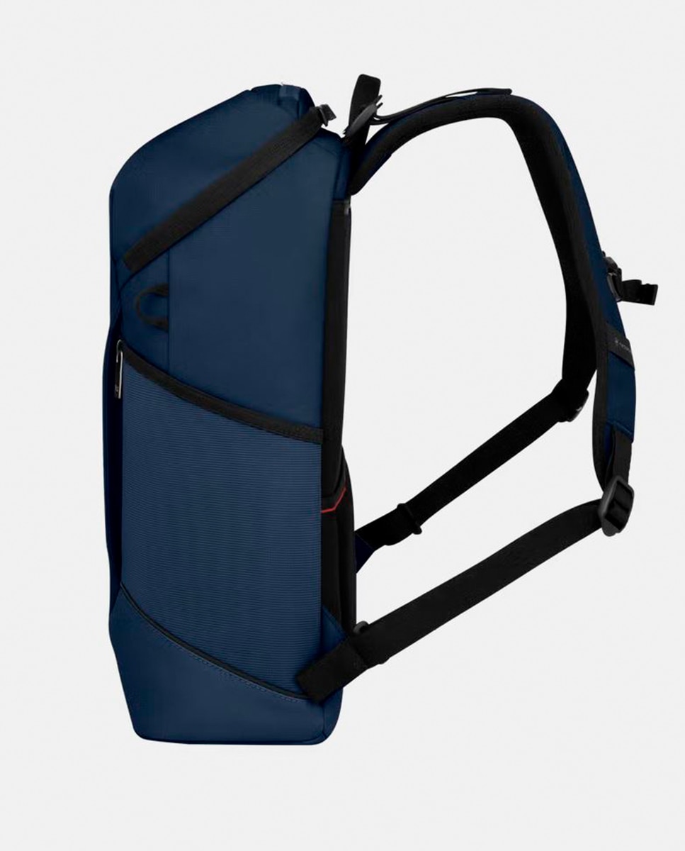 Mochila Média 22 Litros de Poliéster Commuter Azul-13