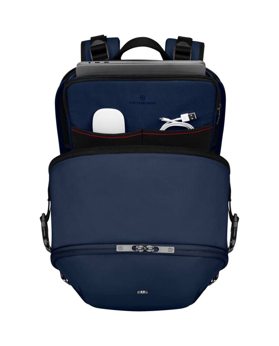 Mochila Grande 32 Litros de Poliéster Traveler Azul-6