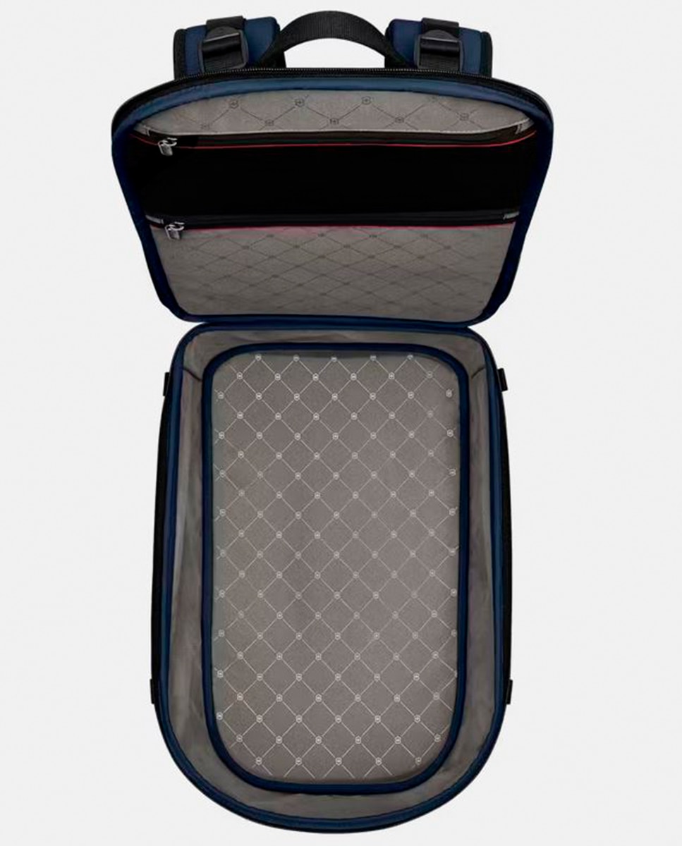 Mochila Grande 32 Litros de Poliéster Traveler Azul-12