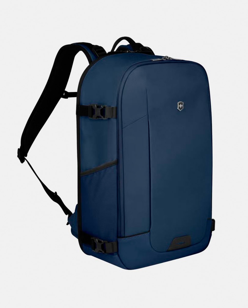 Mochila Grande 32 Litros de Poliéster Traveler Azul-16