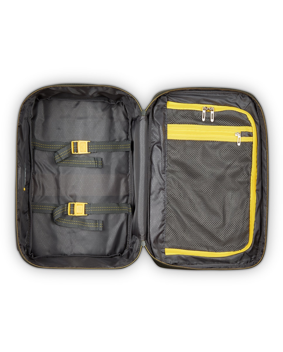 Mochila de Viagem de Cabine Flyover, Dimensões 40x30x20 Verde-militar-3