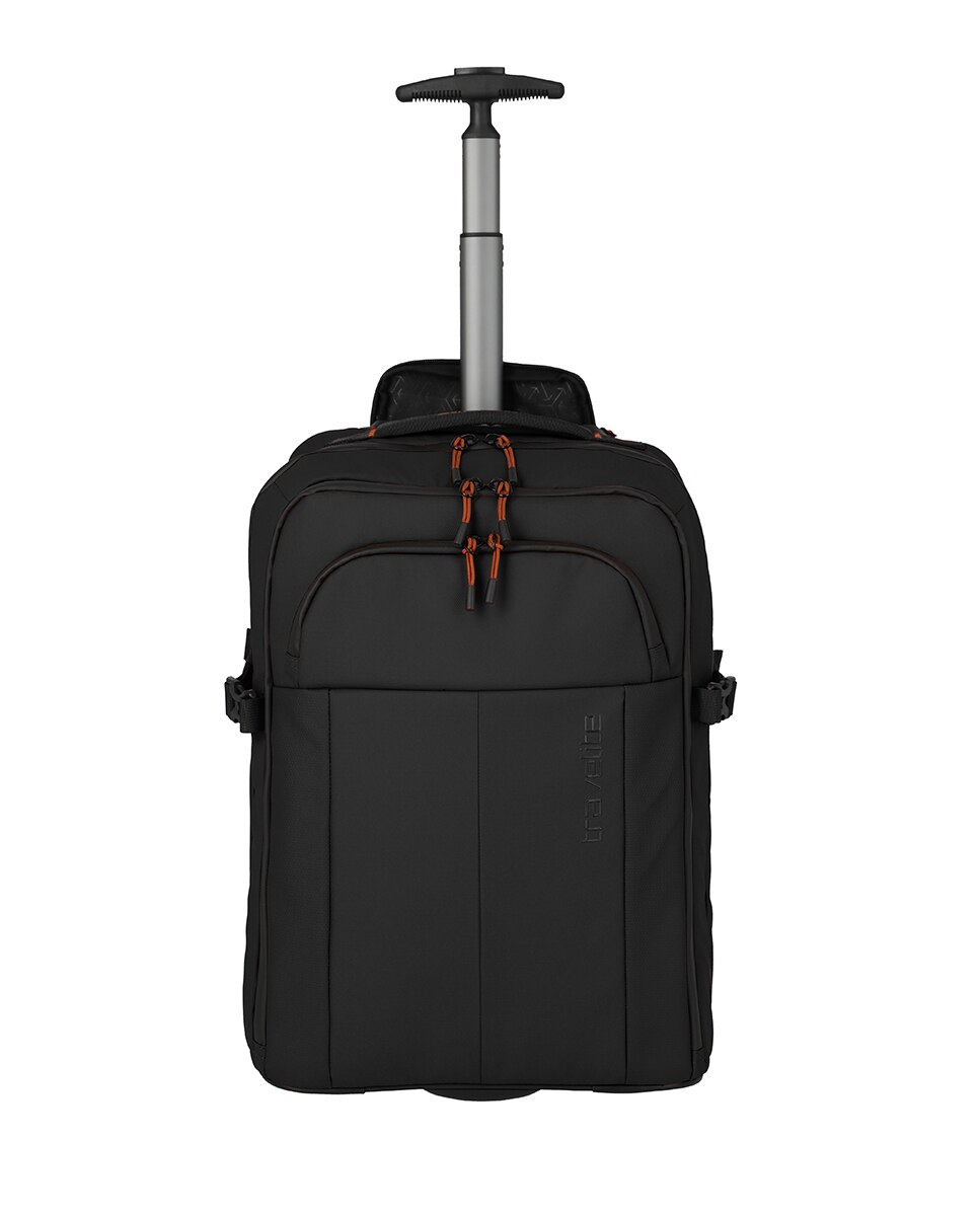 Imagen 2 de Trolley-mochila poliéster 27L - Travelite - Negro Negro
