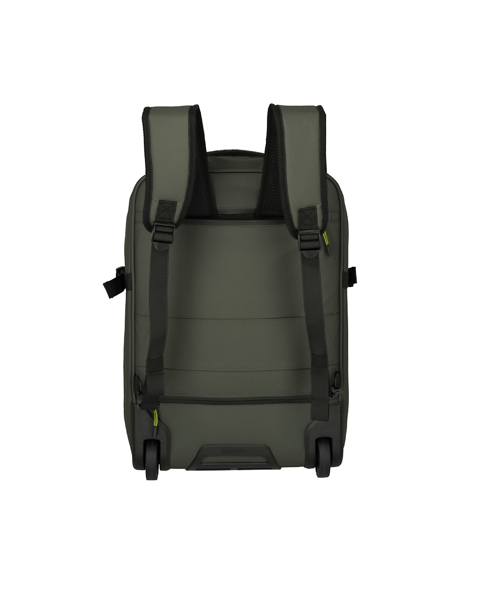 Trolley-Mochila em Poliéster - 27 L Caqui-2