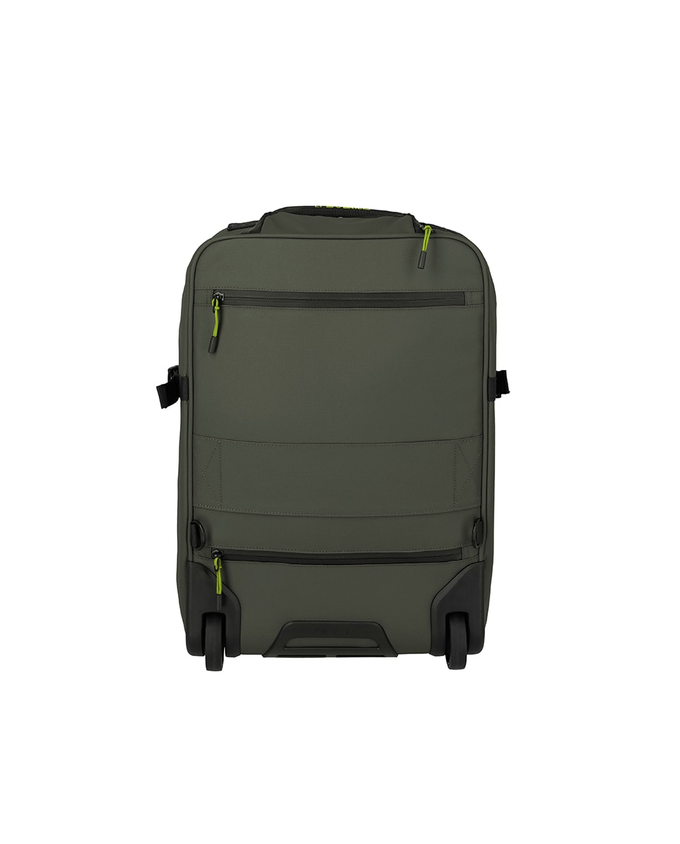 Trolley-Mochila em Poliéster - 27 L Caqui-7