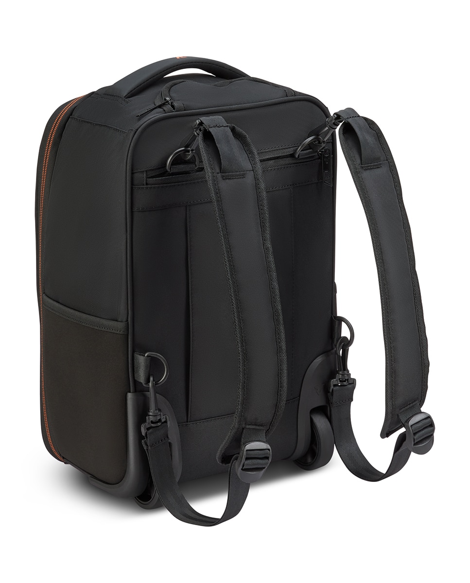 Mochila Trolley de Cabine em Nylon e Poliéster - 20 L Preto-4
