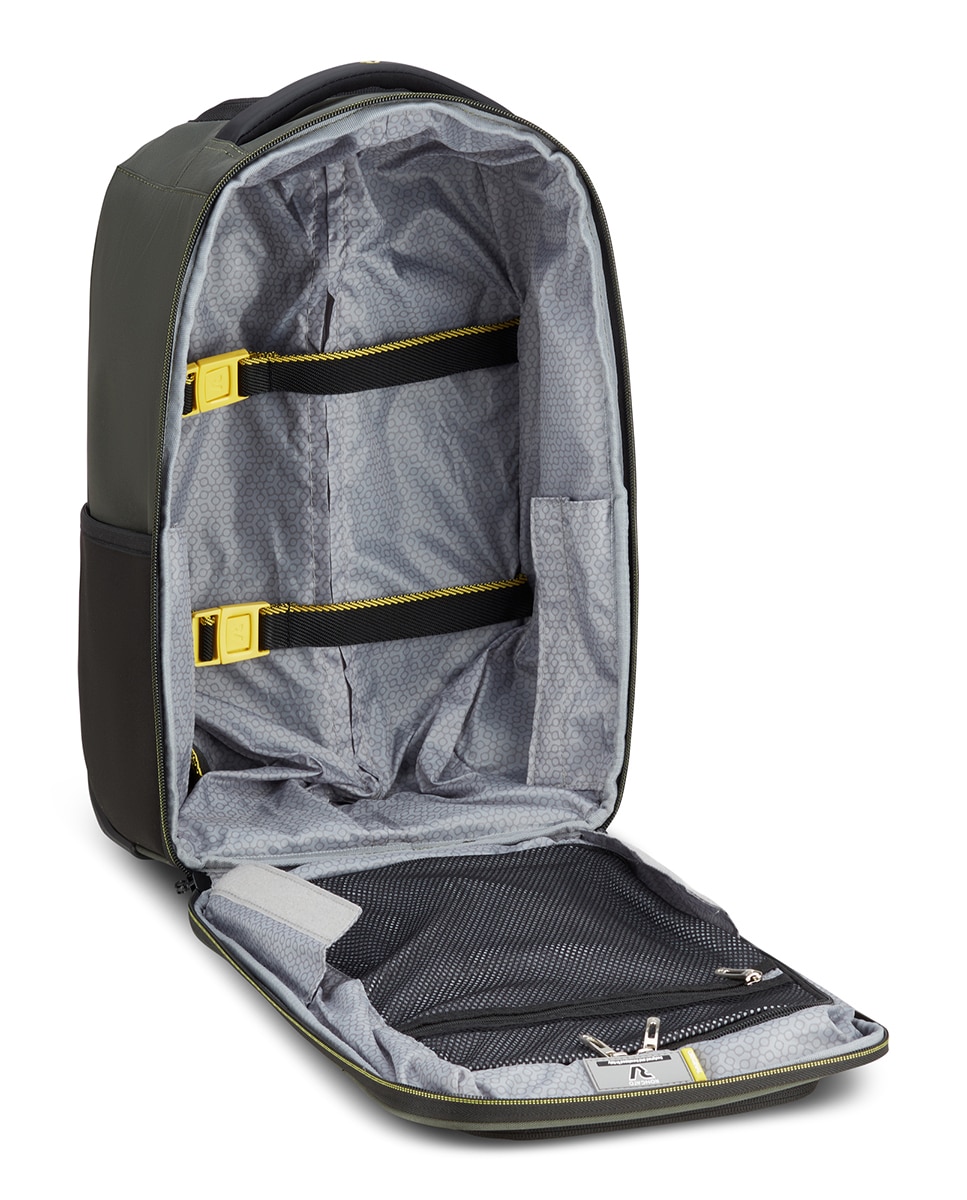Mochila Trolley de Cabine em Nylon e Poliéster - 20 L Verde-3