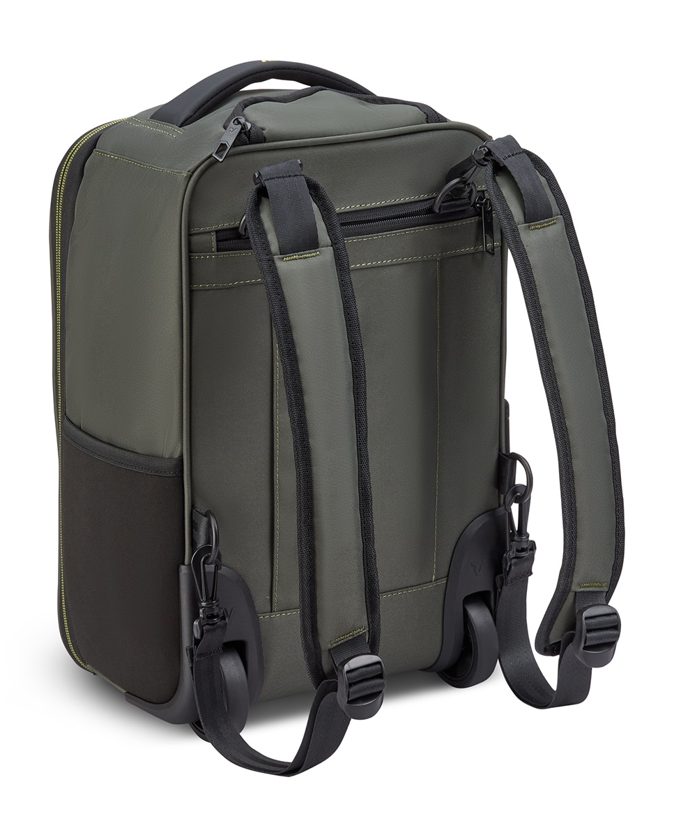 Mochila Trolley de Cabine em Nylon e Poliéster - 20 L Verde-4