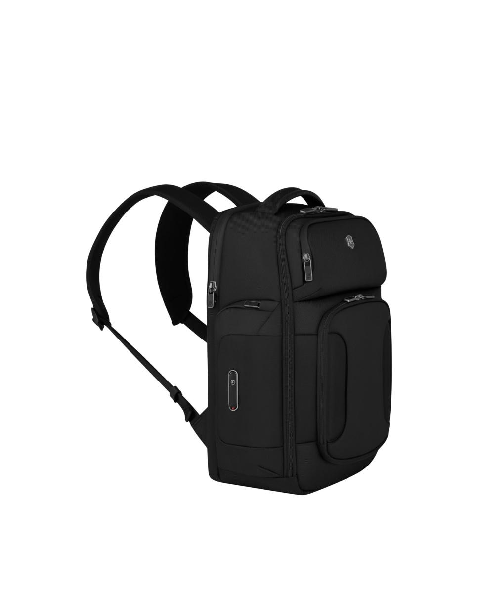 Mochila Business de Viagem em Poliéster Preto-4