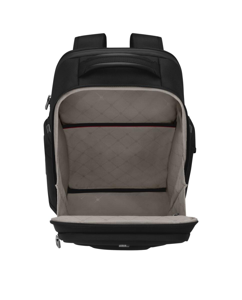 Mochila Business de Viagem em Poliéster Preto-5