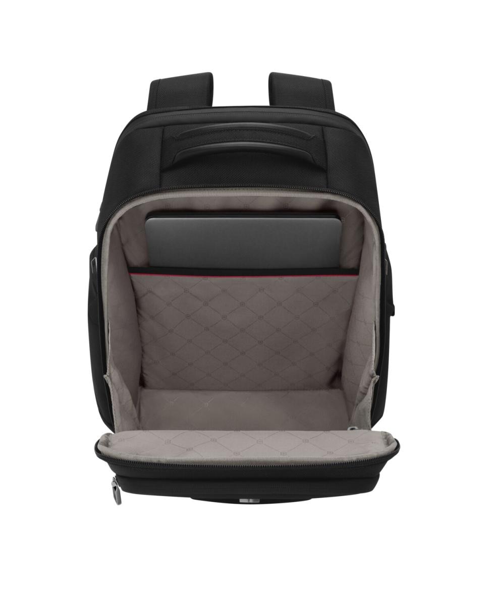 Mochila Business de Viagem em Poliéster Preto-6