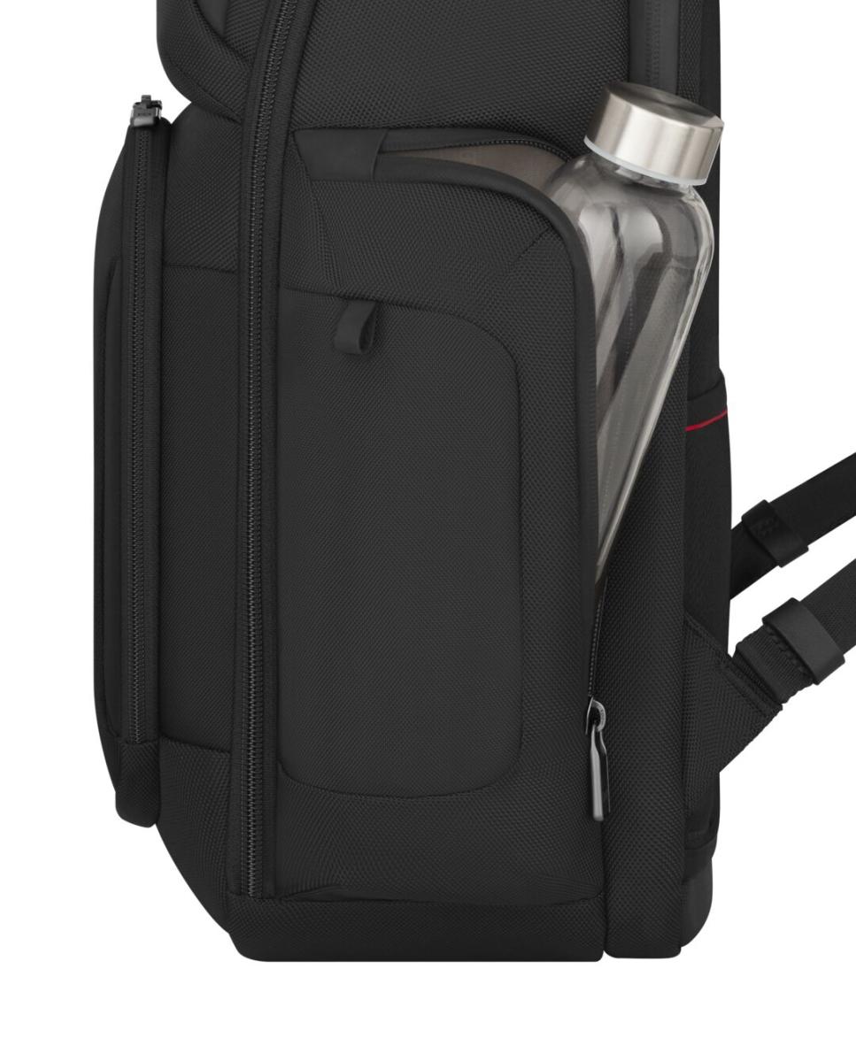 Mochila Business de Viagem em Poliéster Preto-8