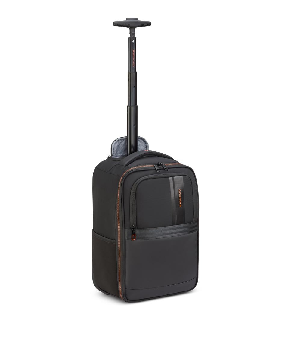 Mochila Trolley de Cabine em Nylon e Poliéster - 24 L Preto-2