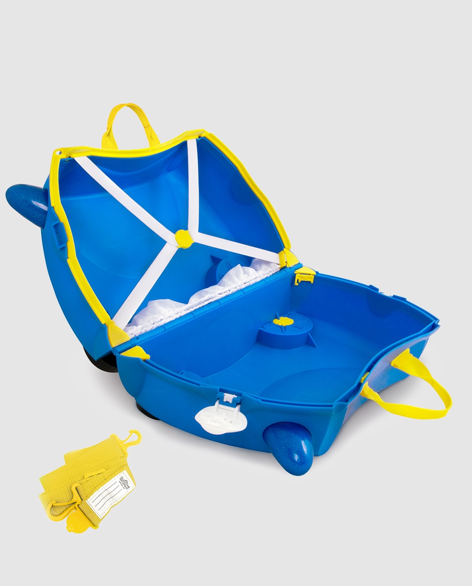 Trolley infantil Percy, O Polícia, rígido azul-marinho, com capacidade para 18 L Azul-marinho-3