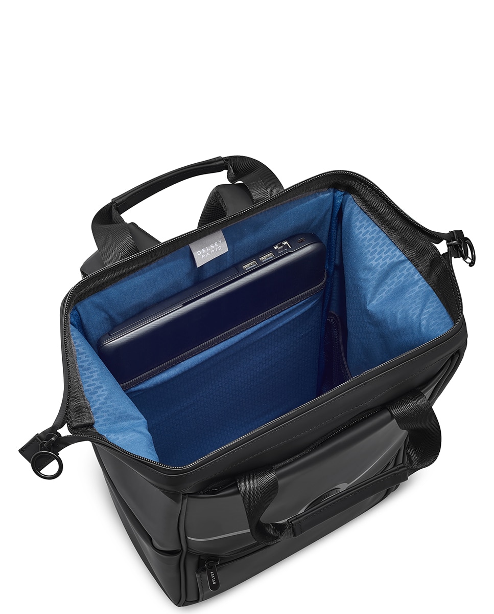 TURENNE SOFT Mochila con compartimento PC 14" - Delsey Paris - Negro Negro-5
