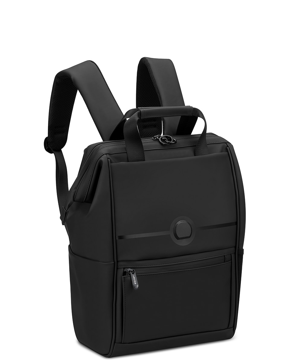 TURENNE SOFT Mochila con compartimento PC 14" - Delsey Paris - Negro Negro-9