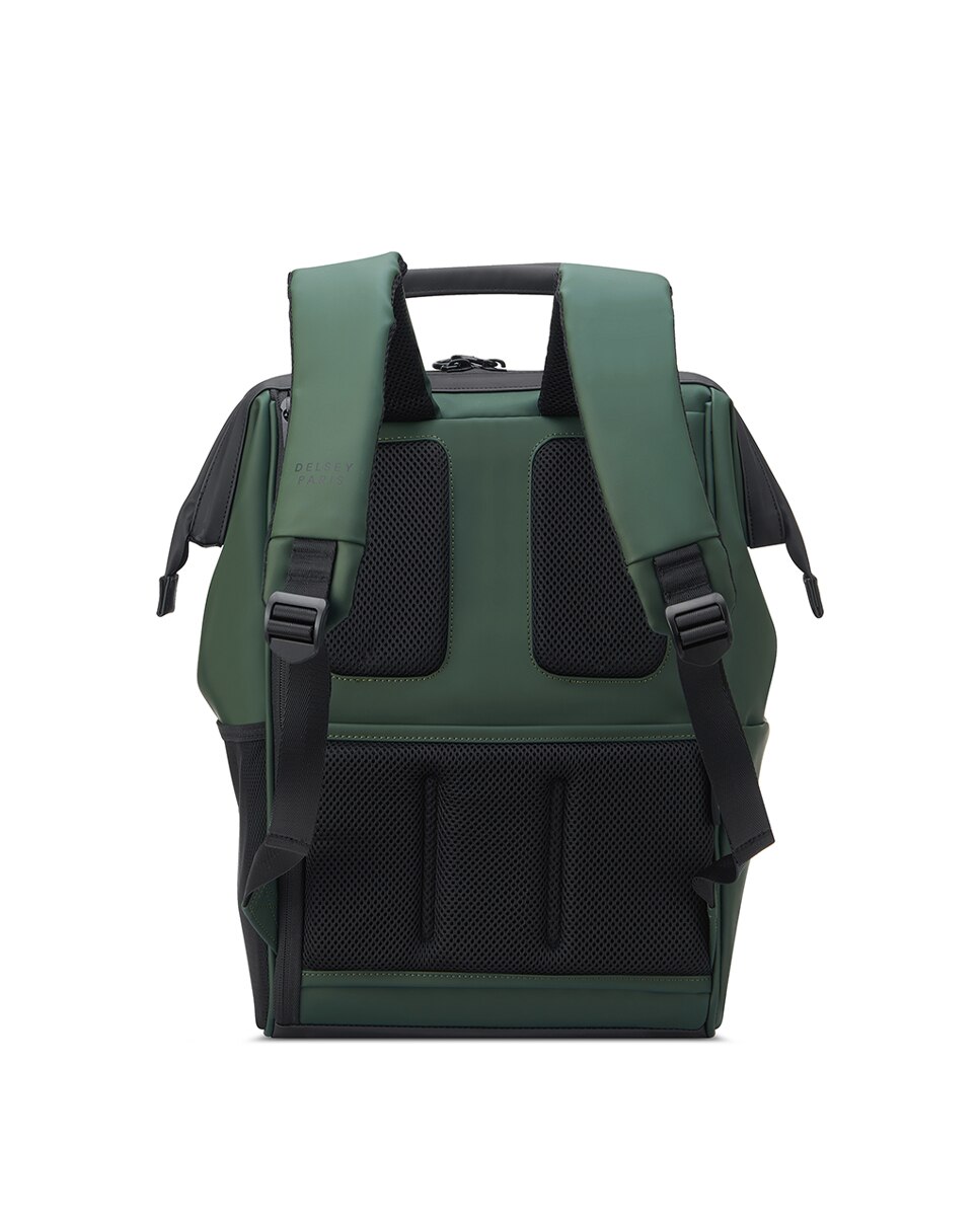 TURENNE SOFT Mochila con compartimento PC 14" - Delsey Paris - Rosa claro Verde-2