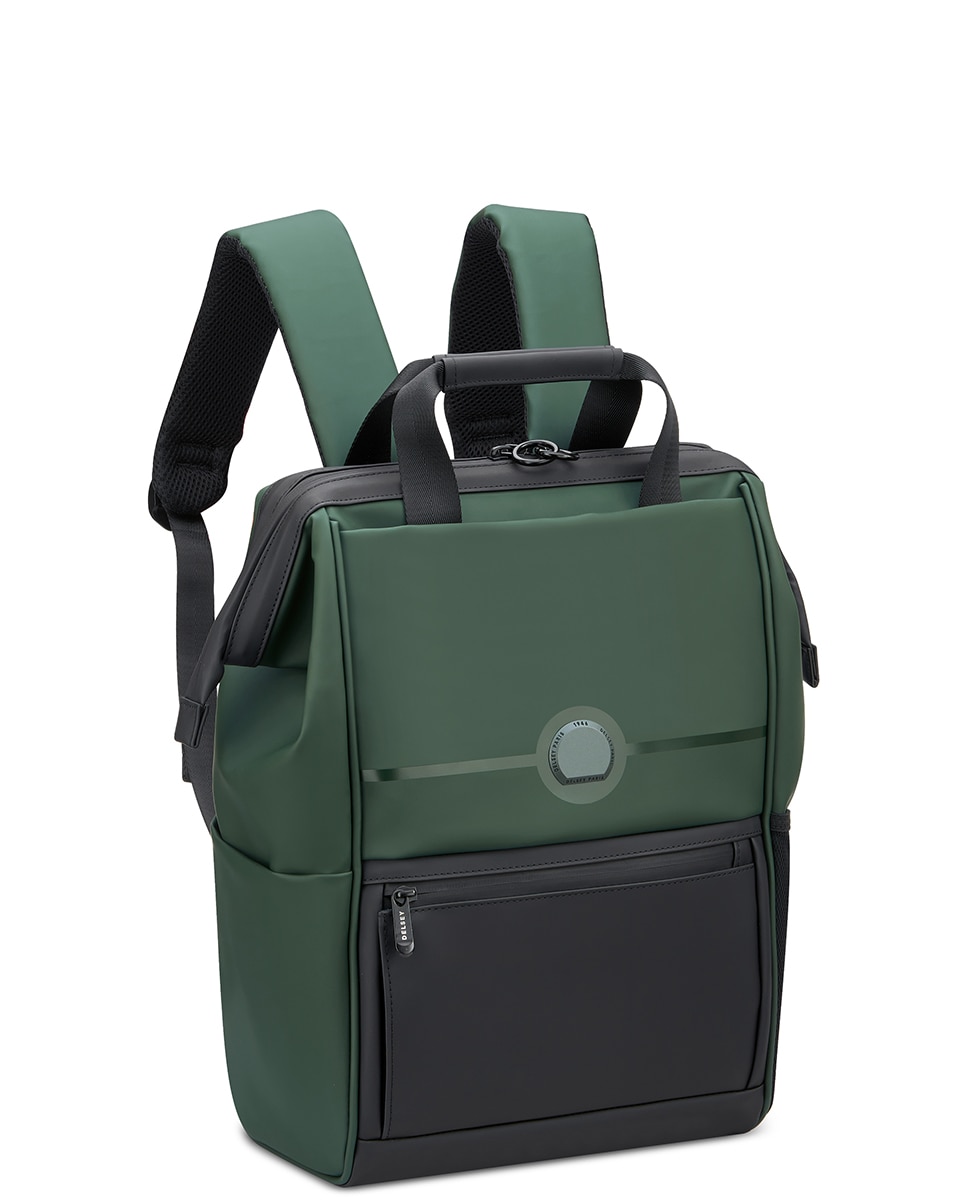 TURENNE SOFT Mochila con compartimento PC 14" - Delsey Paris - Rosa claro Verde-9