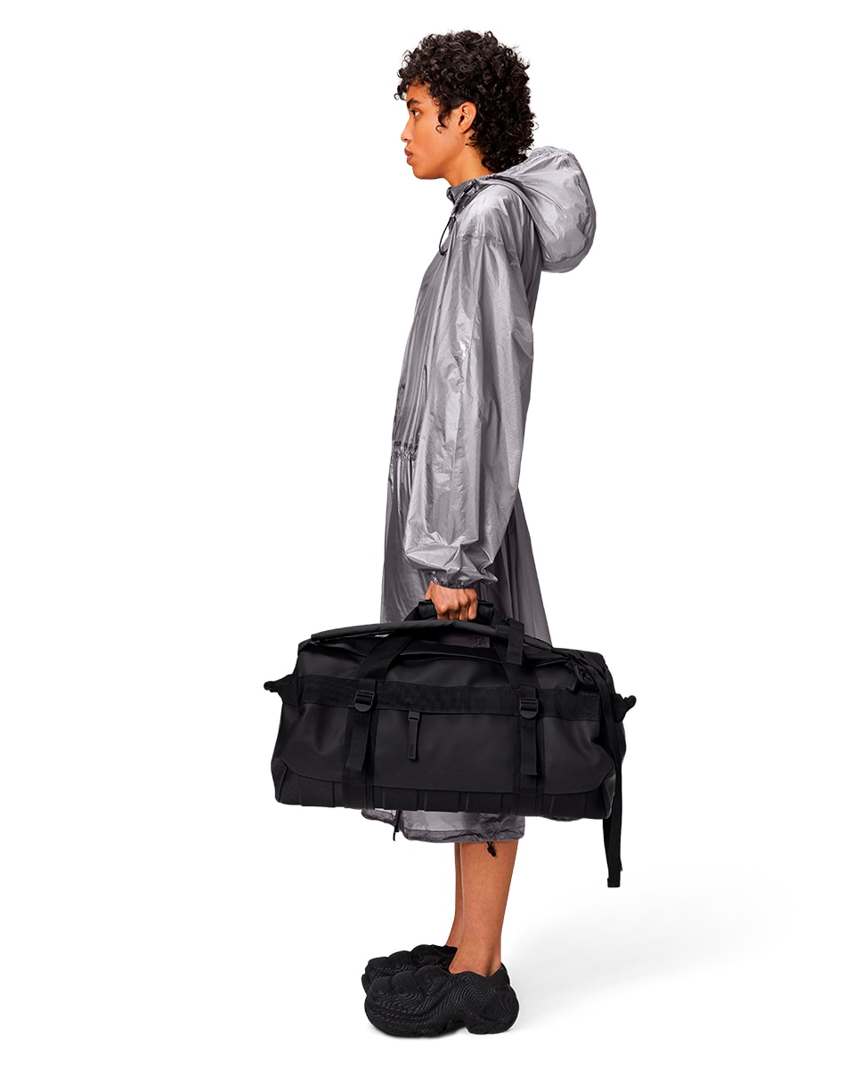 Saco Texel Duffel Pequeno Impermeável - 43 L Preto-3