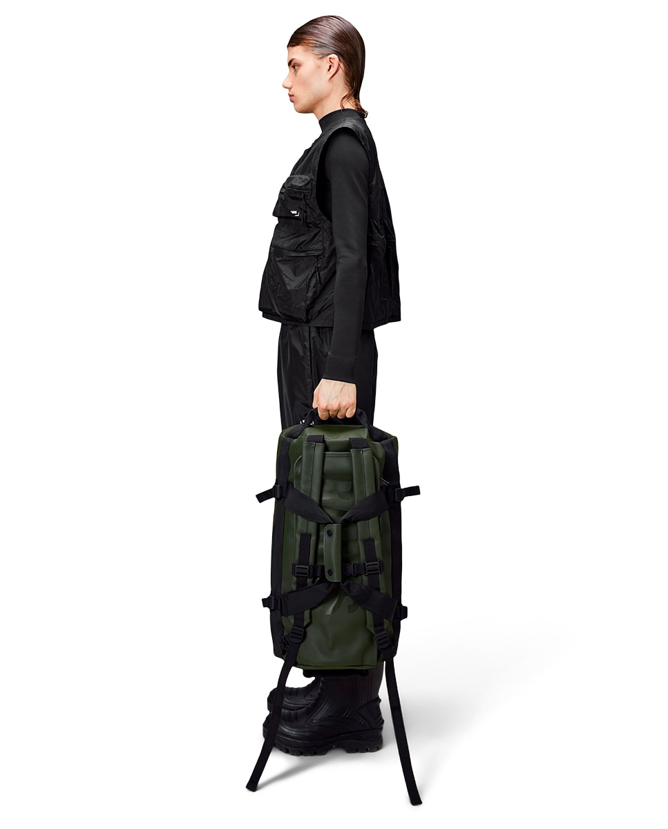 Saco Texel Duffel Pequeno Impermeável - 43 L Verde-4