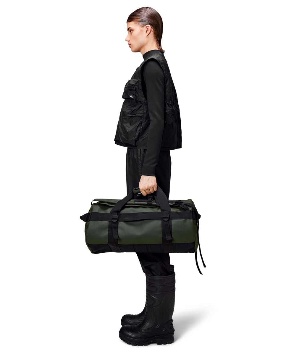 Saco Texel Duffel Pequeno Impermeável - 43 L Verde-8