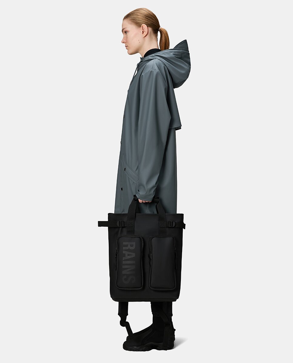 Mochila Tipo Tote Texel Impermeável Preto-6