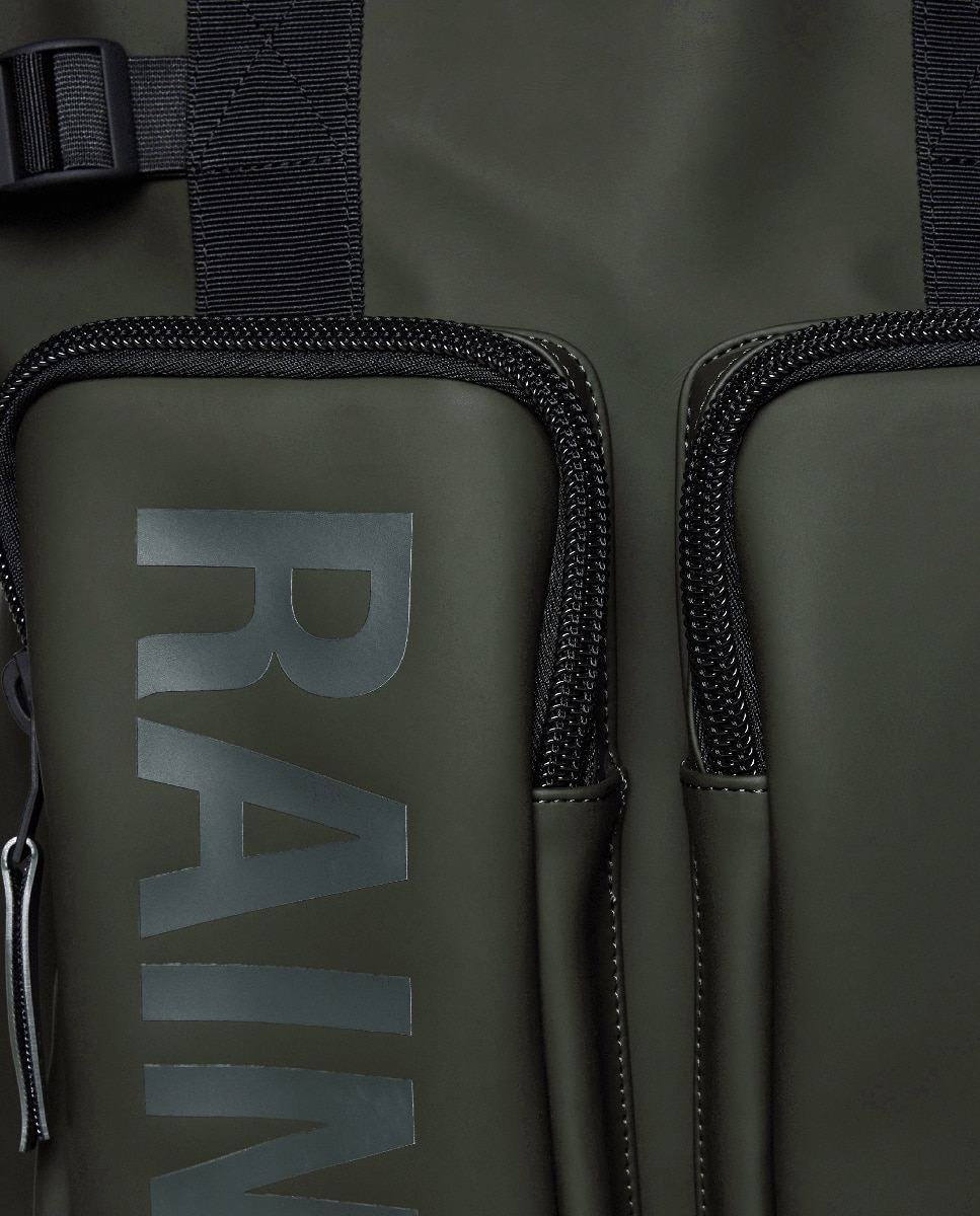 Mochila Tipo Tote Texel Impermeável Verde-escuro-5