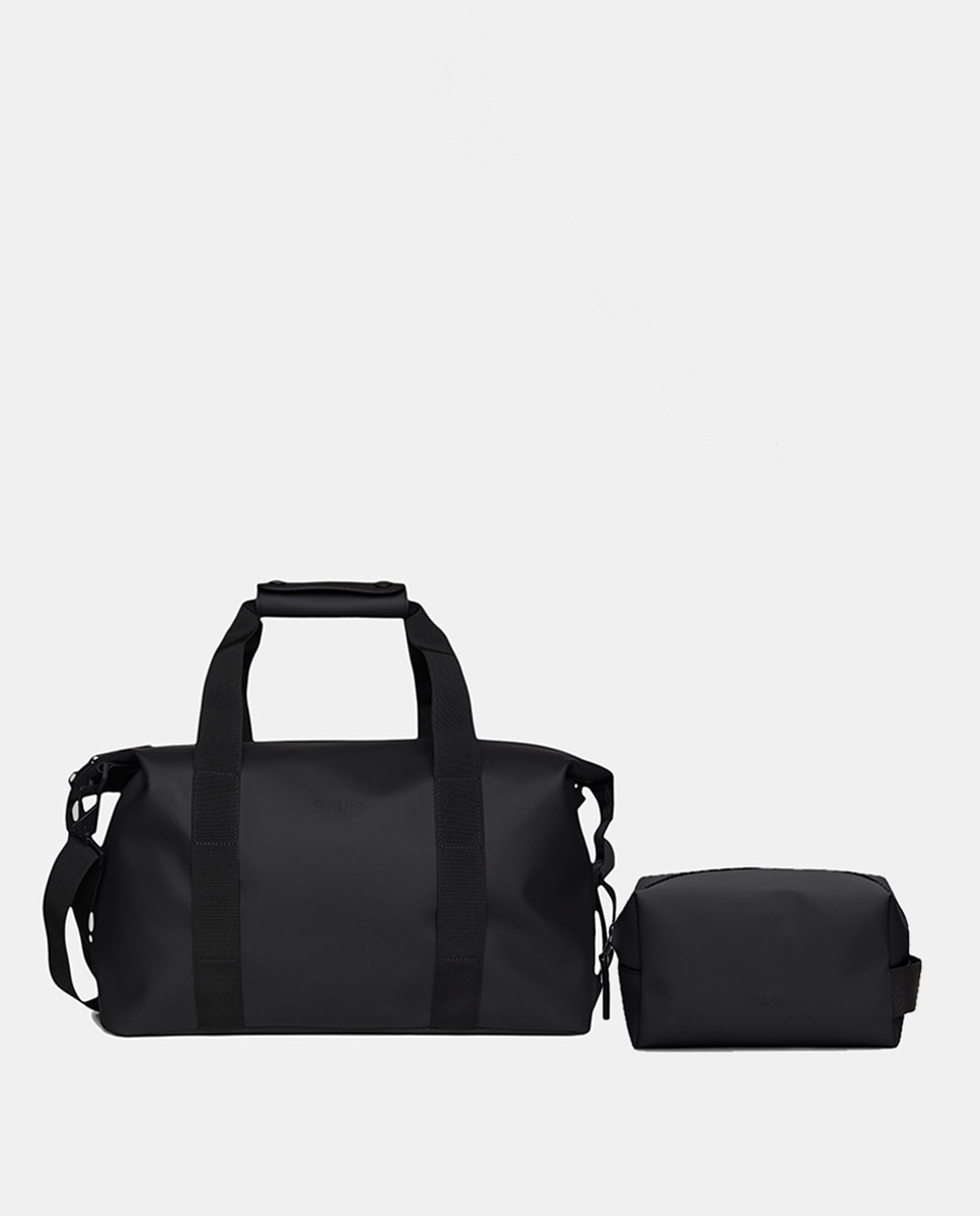 Weekend + Nécessaire Bundle Impermeável Preto-1