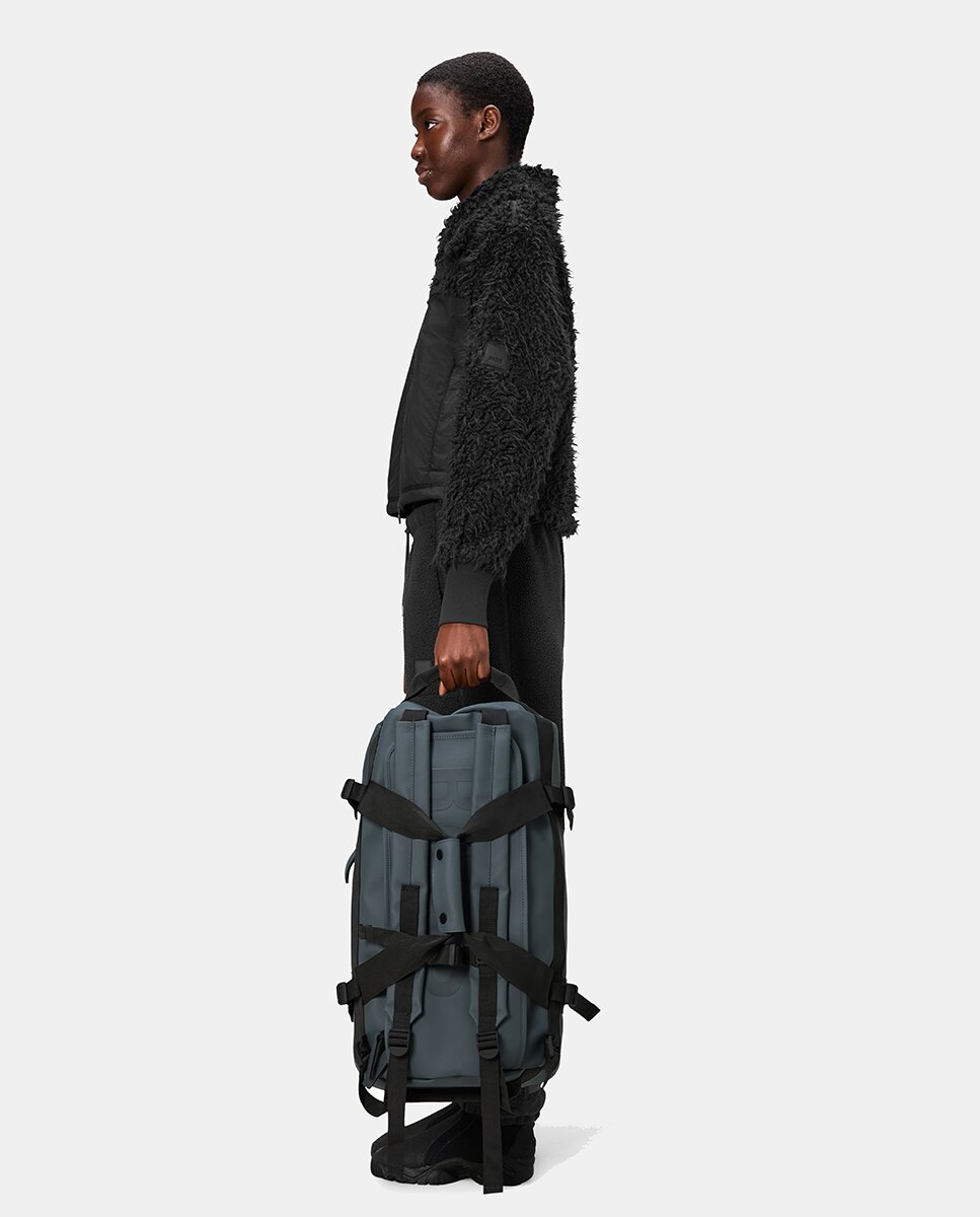 Mala de Viagem Texel Duffel Pequena Impermeável Azul-claro-4