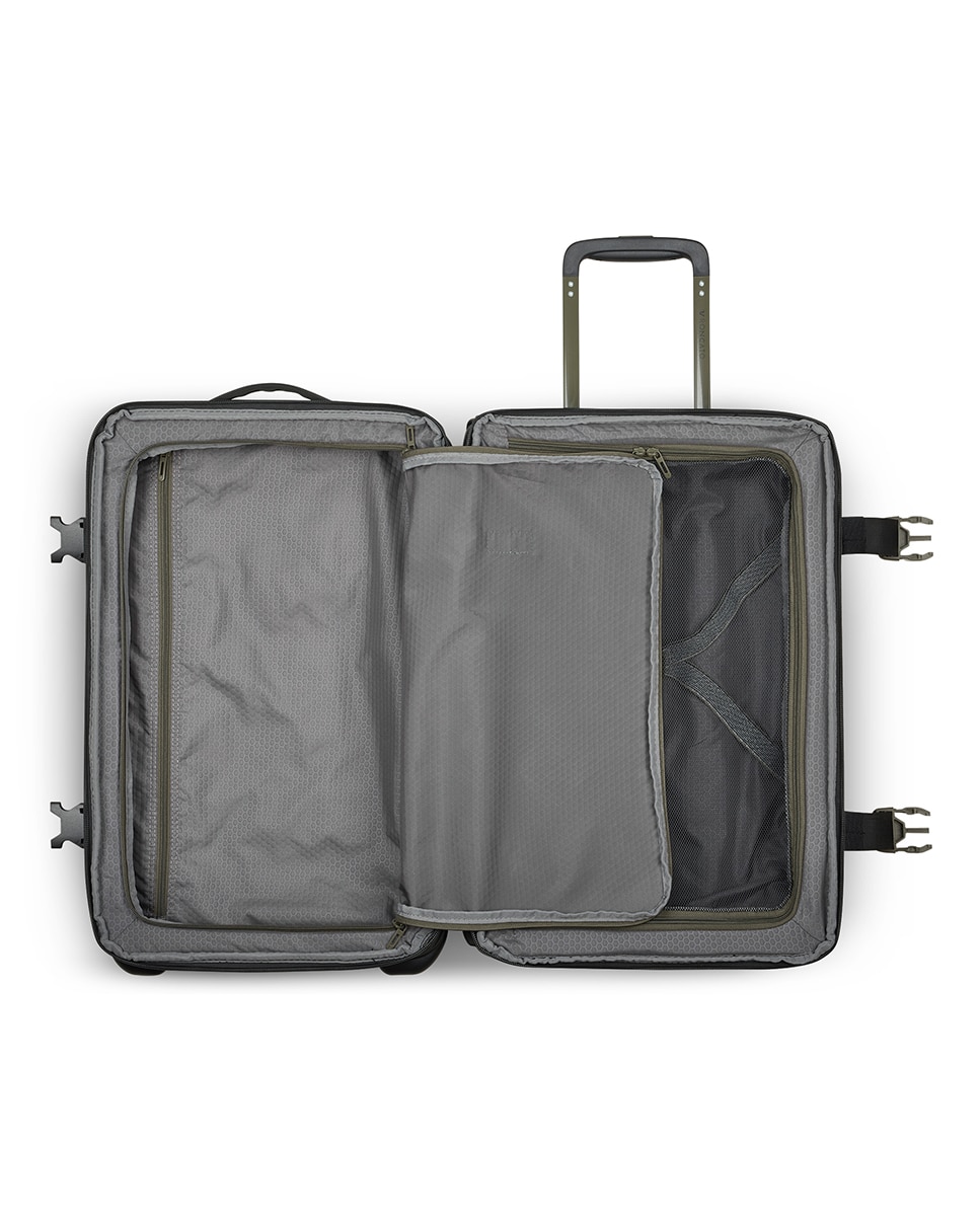 Mala Tipo Trolley de Cabine em Poliéster - 36,5 L Verde-3