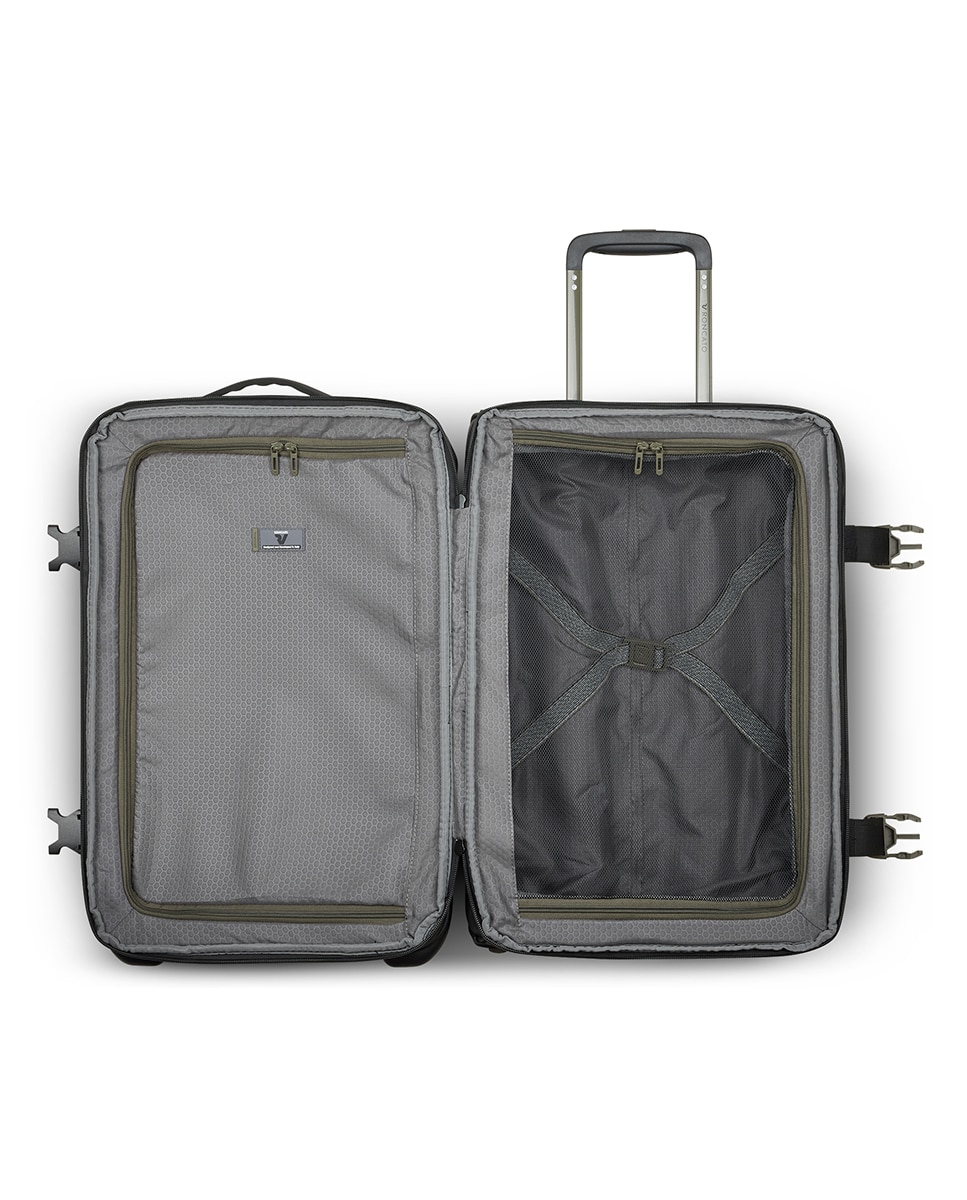 Mala Tipo Trolley de Cabine em Poliéster - 36,5 L Verde-4