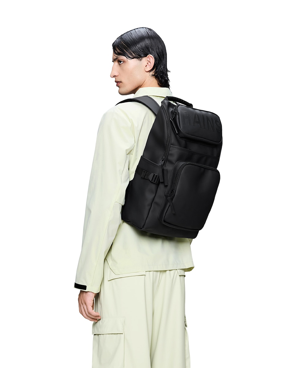 Imagen 5 de Mochila texel Cargo impermeable con capacidad 16L - Rains - Verde Negro