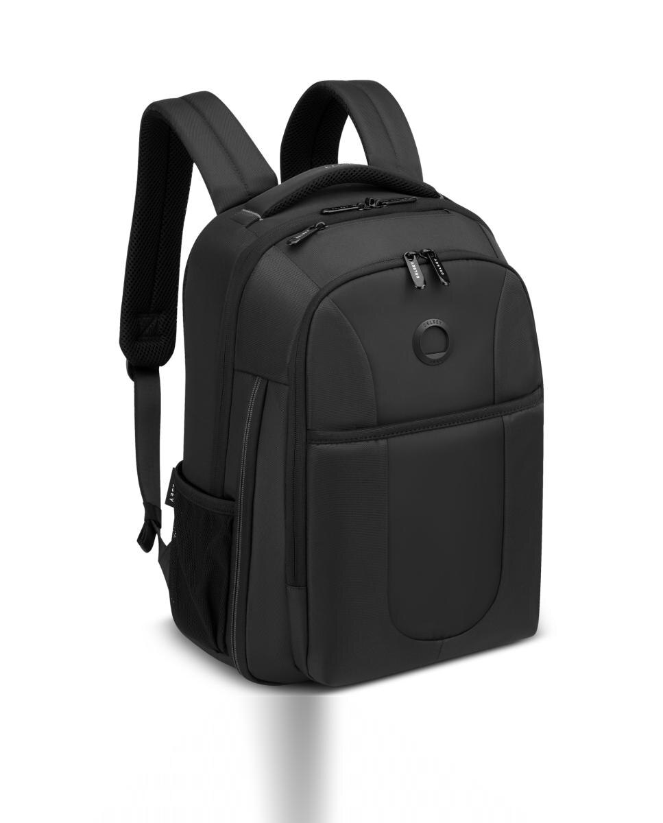 Mochila viaje poliéster - Delsey Paris - Negro Negro-4