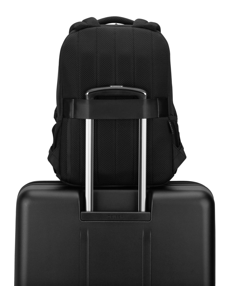 Mochila viaje poliéster - Delsey Paris - Negro Negro-8