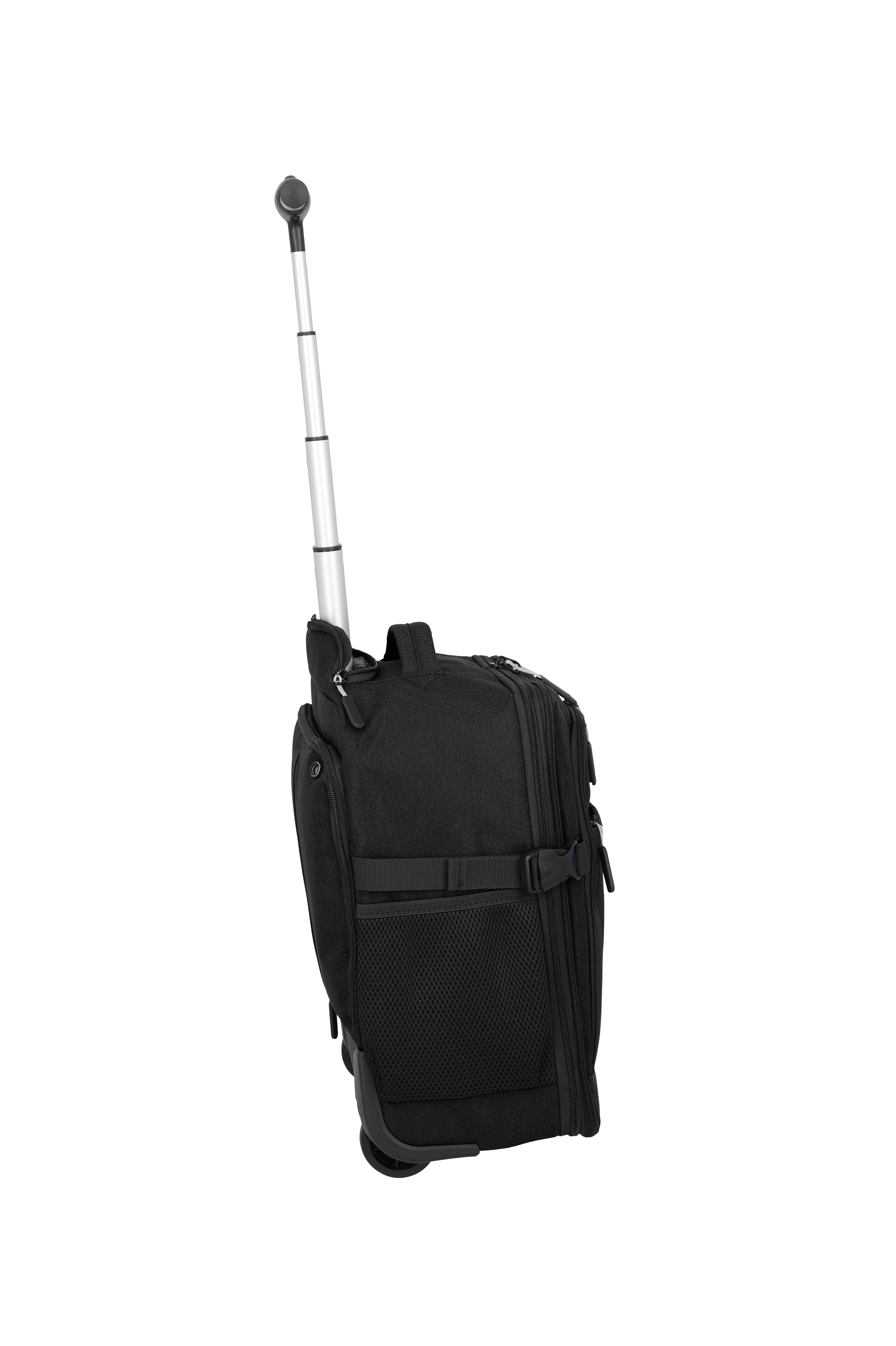 Trolley Tipo Mochila Underseat em Poliéster - 28 L Preto-7
