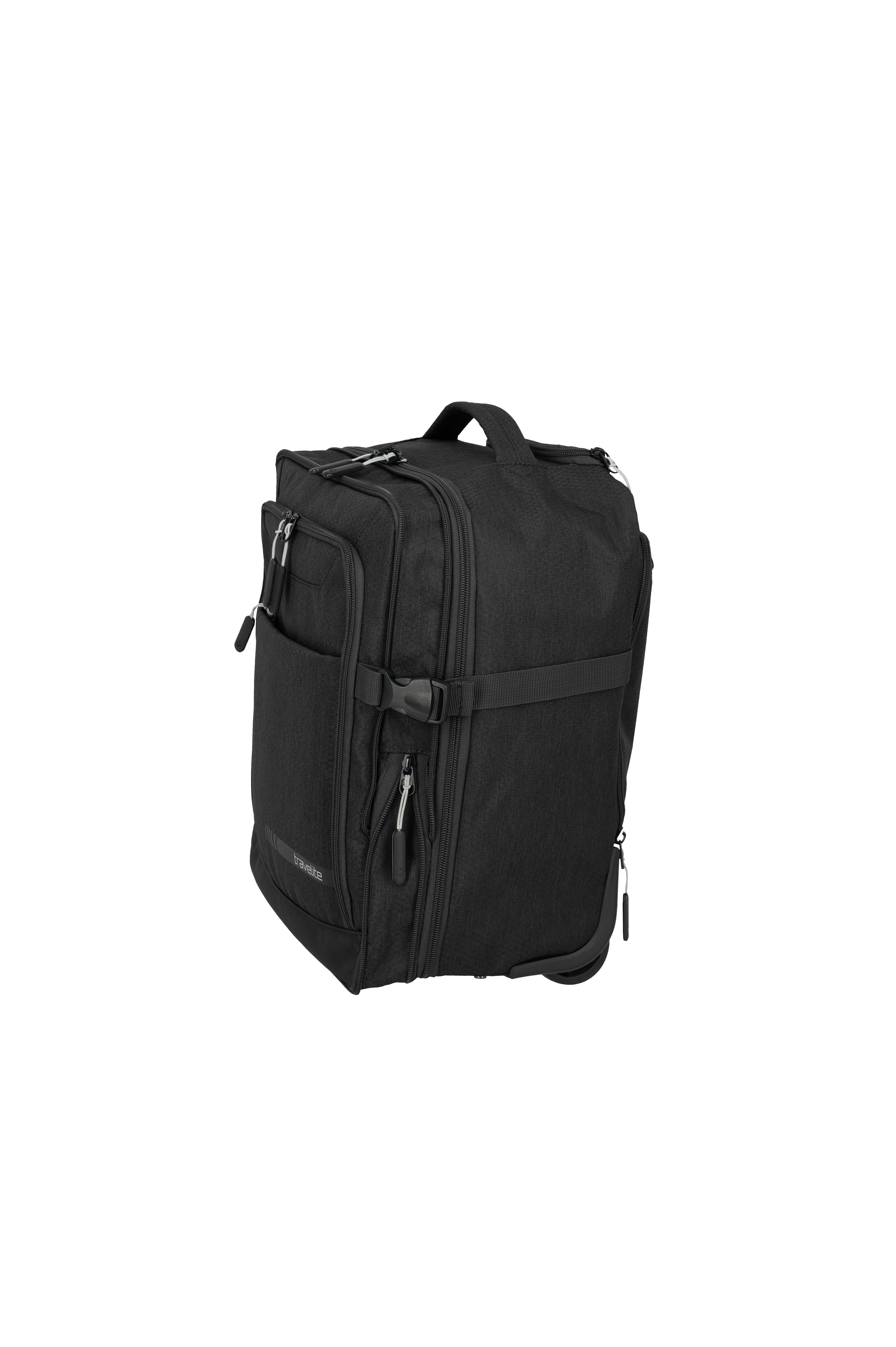 Trolley Tipo Mochila Underseat em Poliéster - 28 L Preto-9