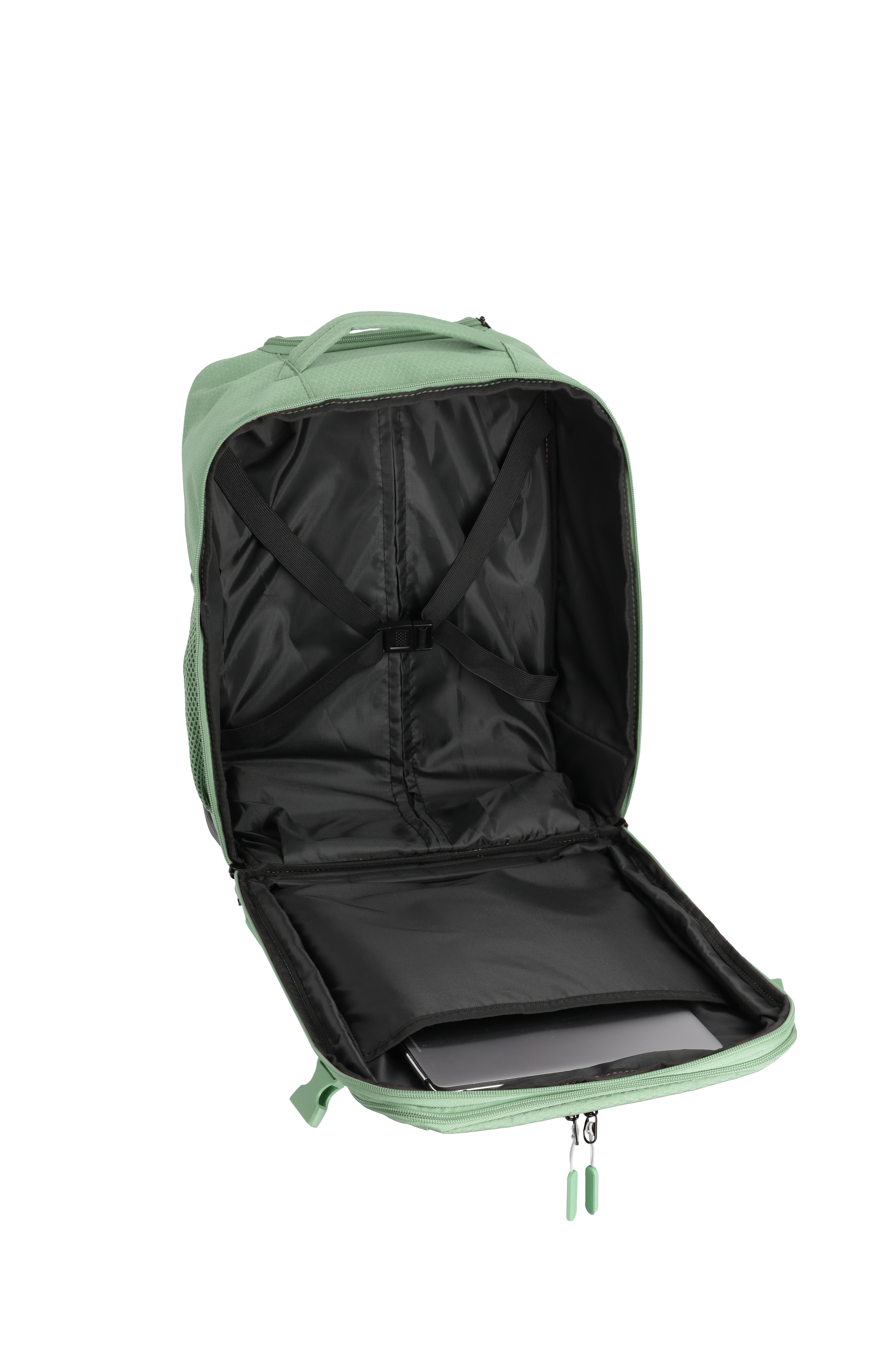 Trolley Tipo Mochila Underseat em Poliéster - 28 L Azul-6