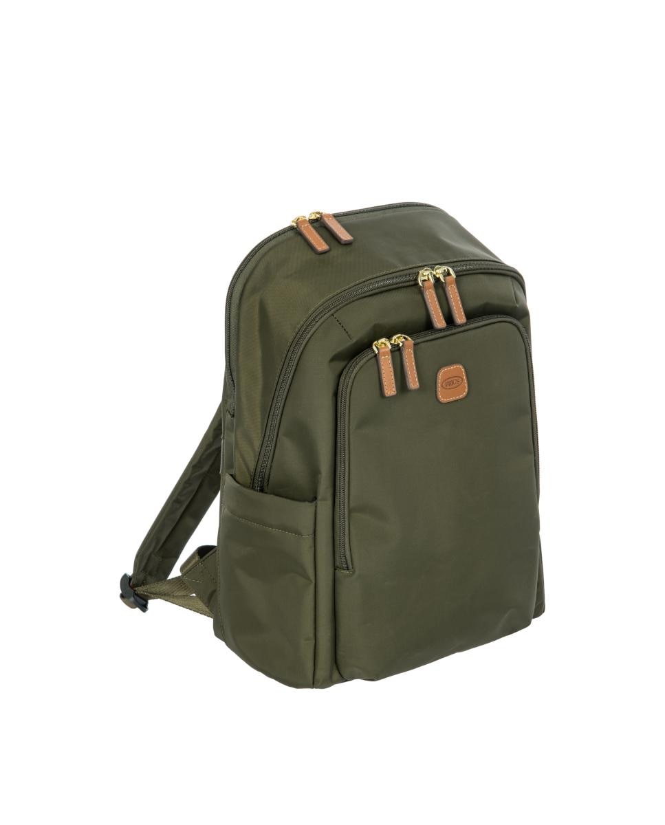 Mochila 2 en 1 de tejido reciclado 22L - Bric's - Verde oscuro Verde oscuro-2