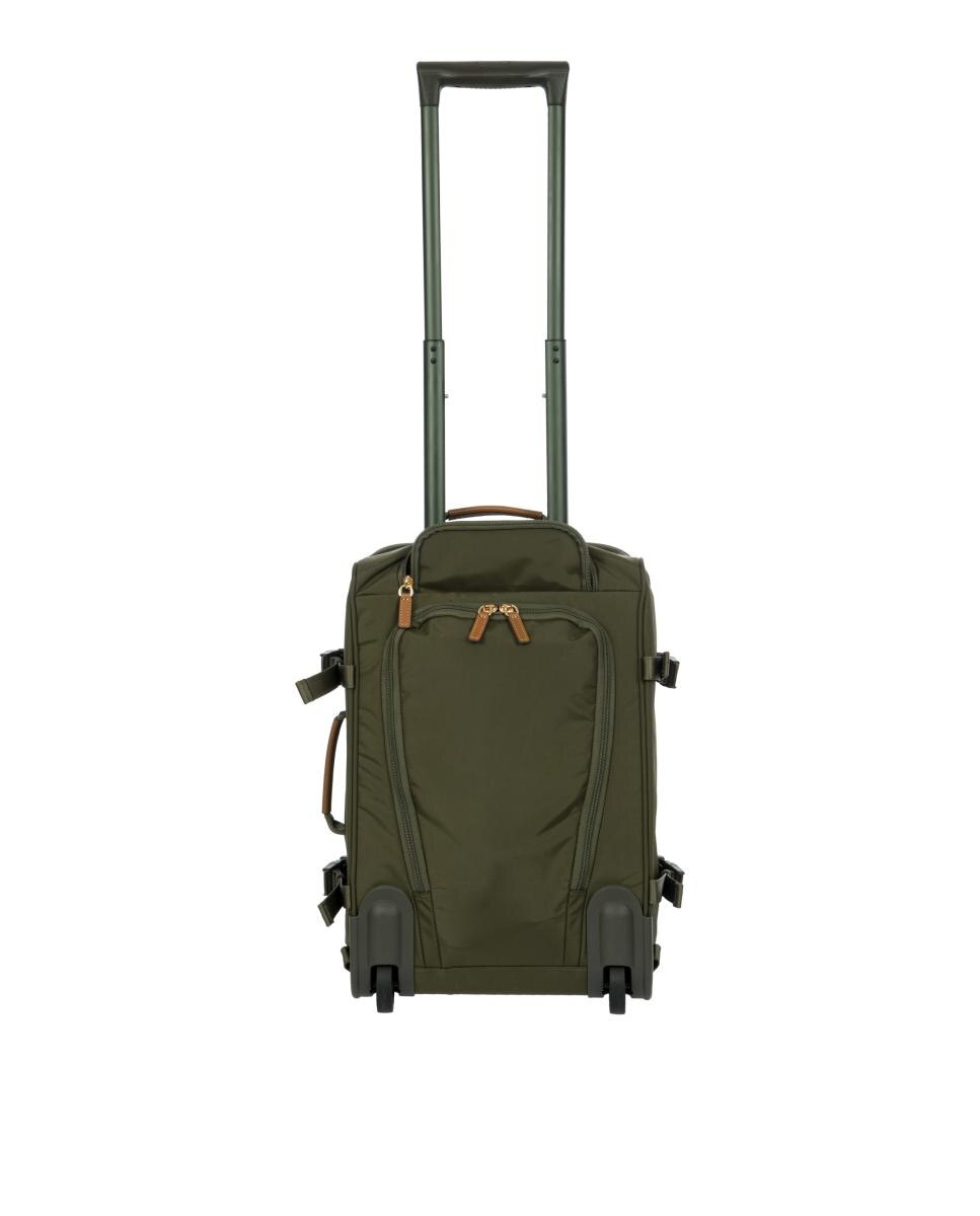 Mochila / Trolley de tejido reciclado 30L - Bric's - Verde oscuro Verde oscuro-3