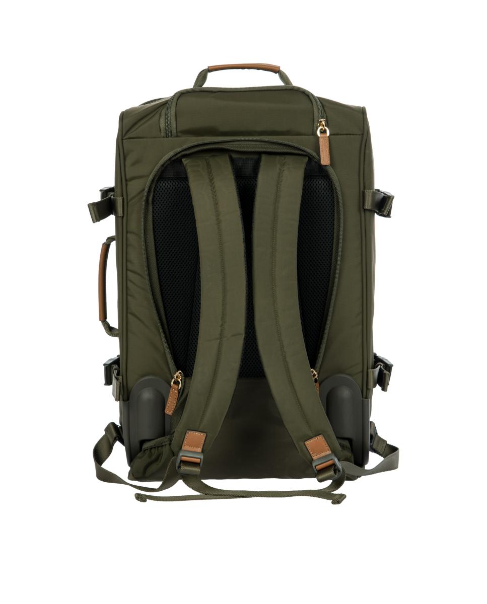 Mochila / Trolley de tejido reciclado 30L - Bric's - Verde oscuro Verde oscuro-6