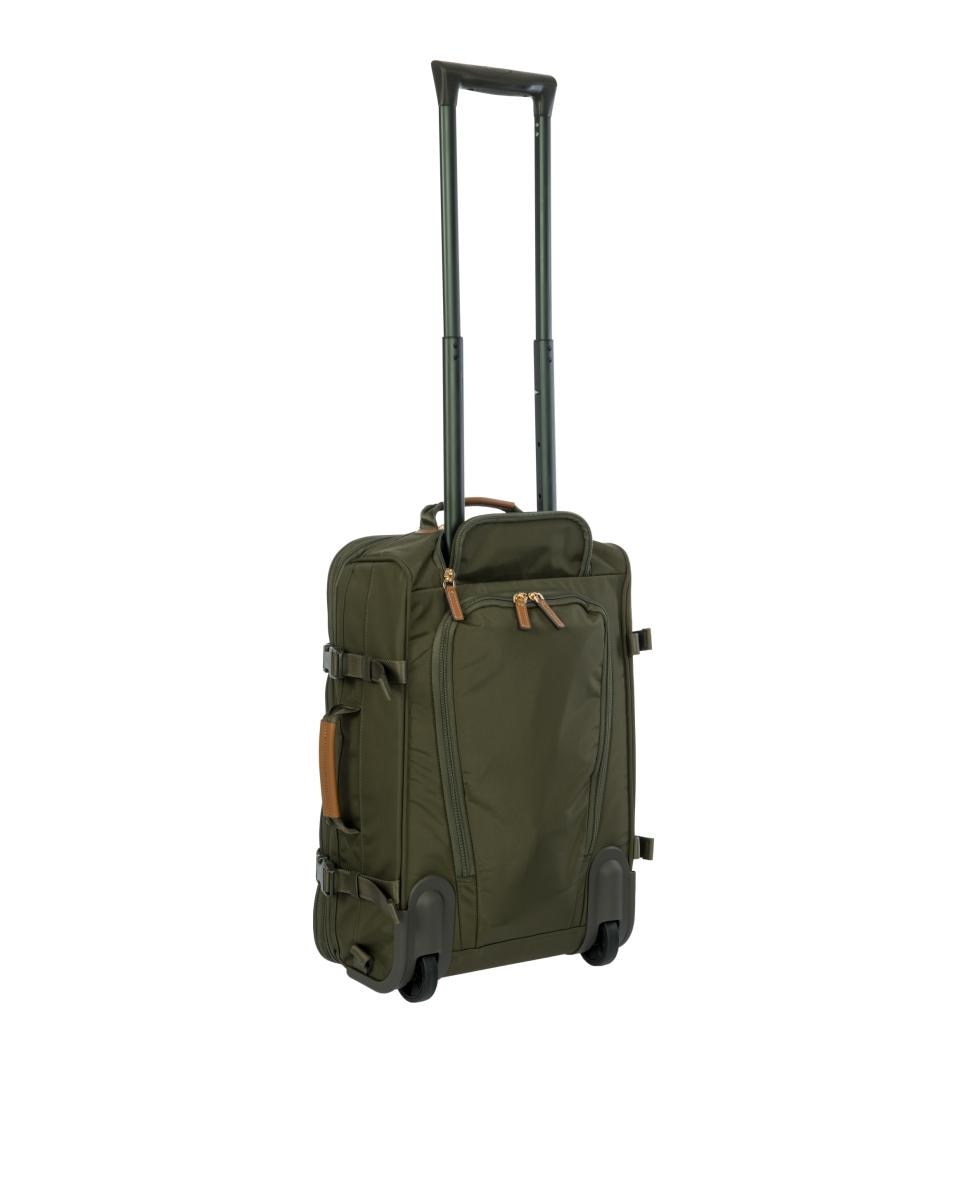 Mochila / Trolley de tejido reciclado 30L - Bric's - Verde oscuro Verde oscuro-8